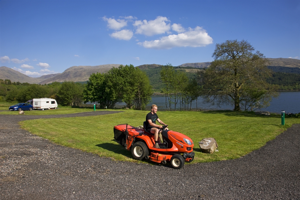 Creagan Station Tourers Appin Touring Park Visitscotland